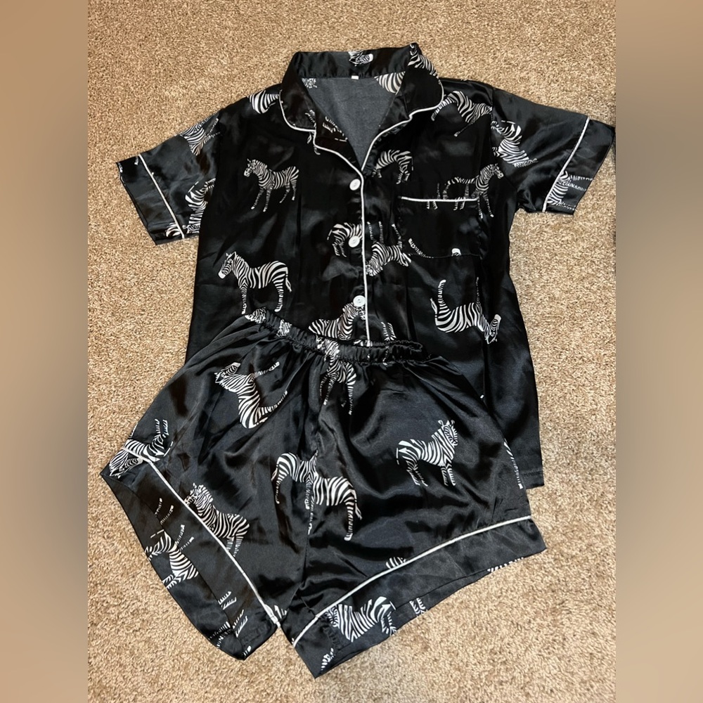 Silky Shein sleep set